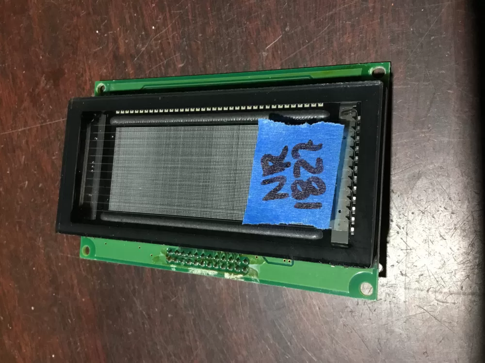 GE Microwave VF Display Control  Part# 1P00A981-01 GP1128A03  AZ72827 | NR1827