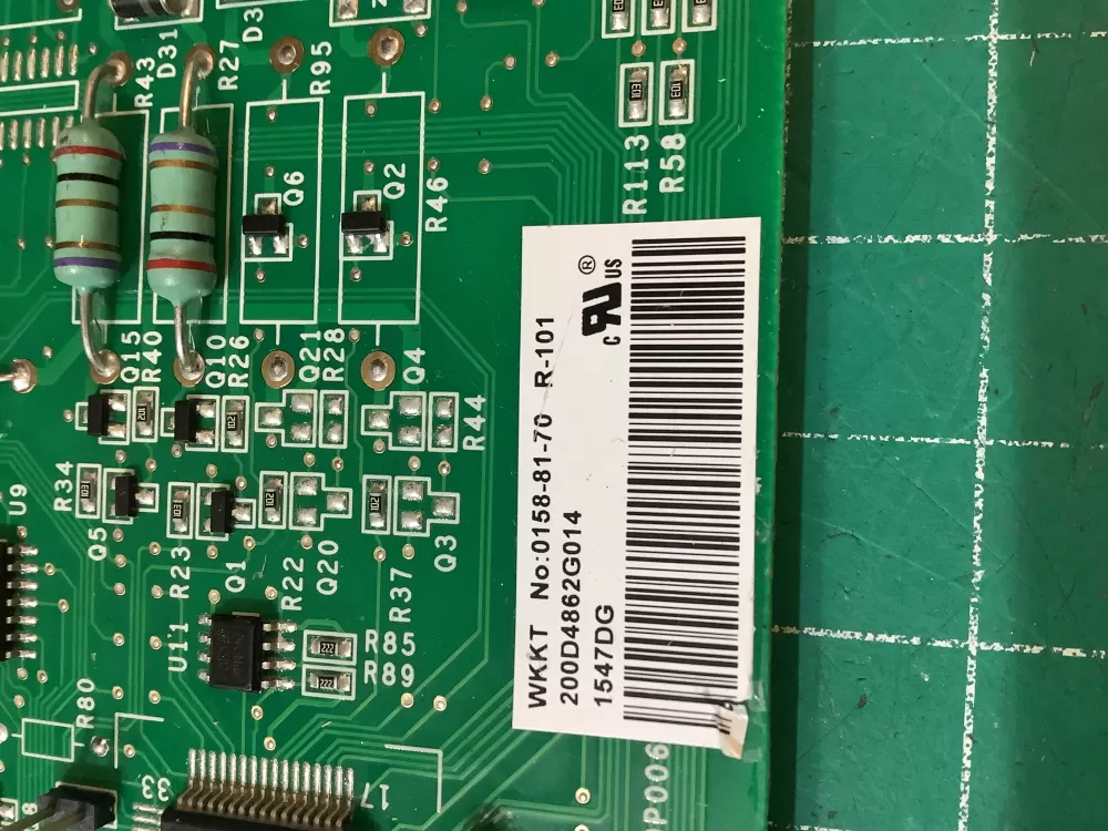 GE 200D1027G019 WR55X11130 Refrigerator Board Control AZ214717 | NR2806