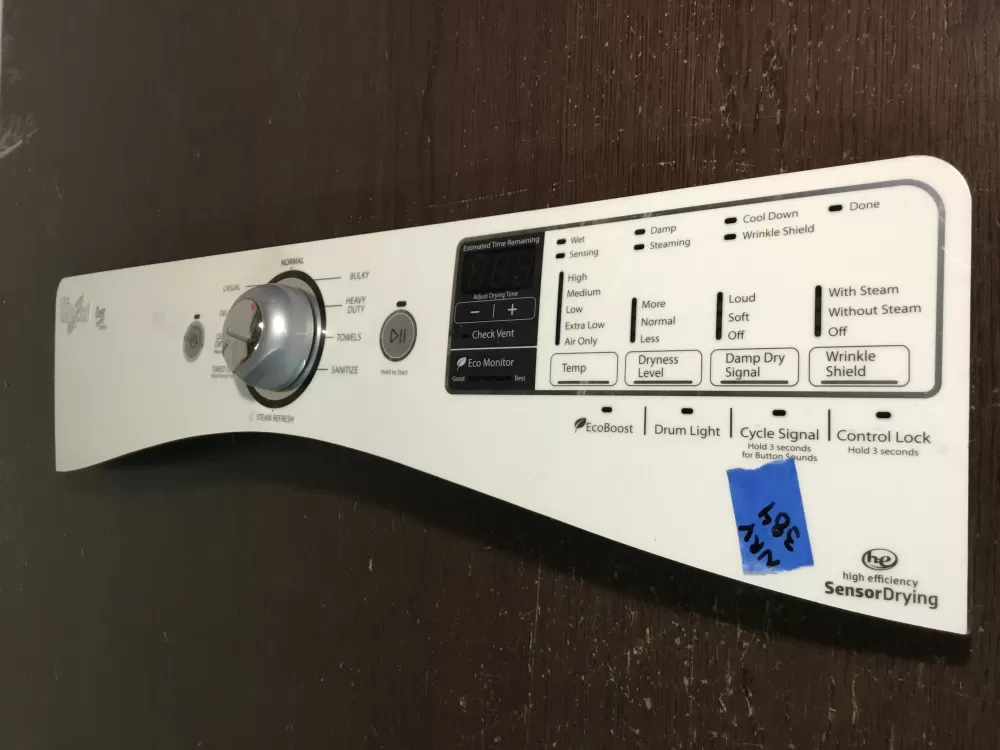 Whirlpool W10678954 W10446407 Dryer Control Board Console Panel AZ38889 | NRV384