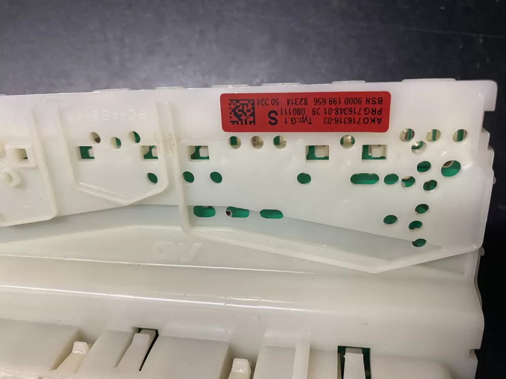 Bosch 9000 199 656 Dishwasher Control Board AZ9498 | BK897