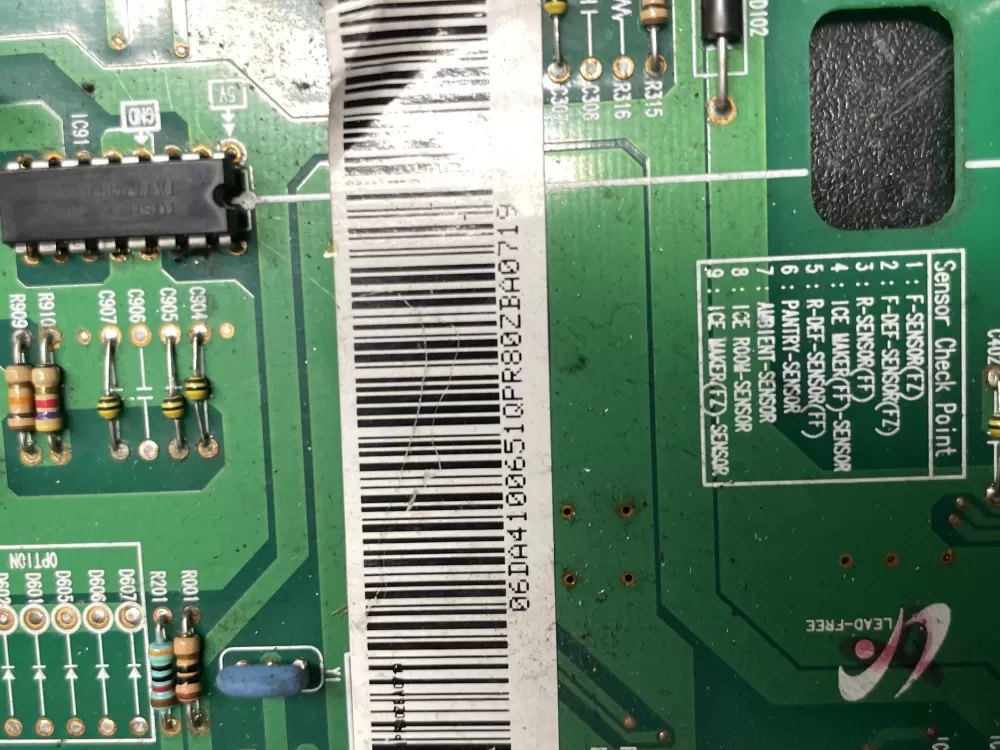 Samsung DA41 00651Q Refrigerator Control Board AZ35802 | Wm447