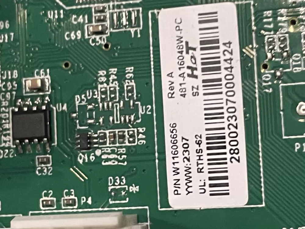 Roper Estate W11670354 PS17215988 Refrigerator Control Board AZ25721 | WM739