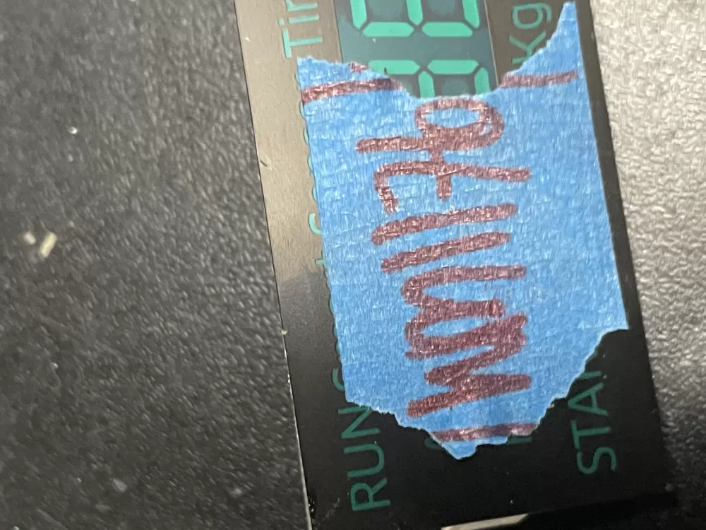 Samsung DE07-00114A Microwave LED Display Control Board AZ12843 | 1176