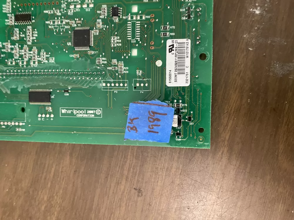 Whirlpool W10179143 2321751 Refrigerator Display Control Board AZ56056 | BK1989