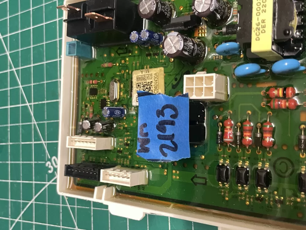 Samsung Dryer DC94-05540A Main Control Board AZ202587 | Wm2193