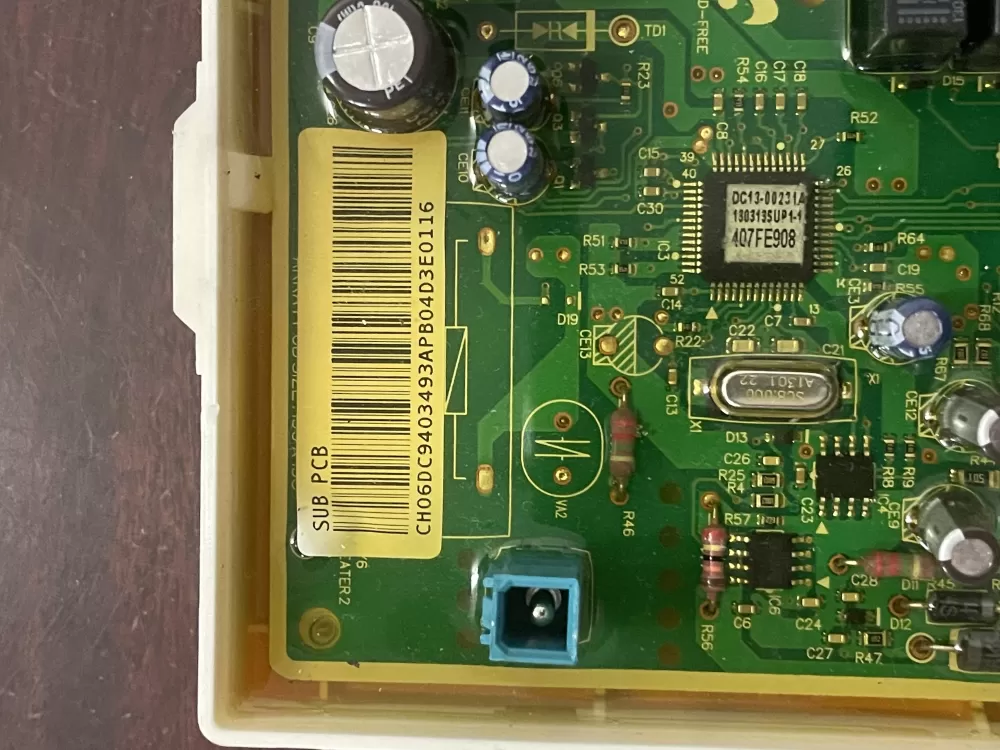 Samsung DC94-03493A Dryer Main Control Board AZ47636 | KM1662