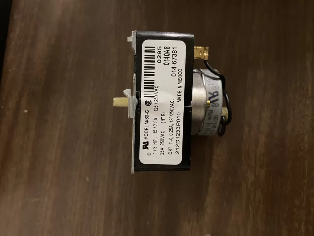 Hotpoint GE 212D1233P010 WE4M362 Dryer Timer AZ86986 | BK1117