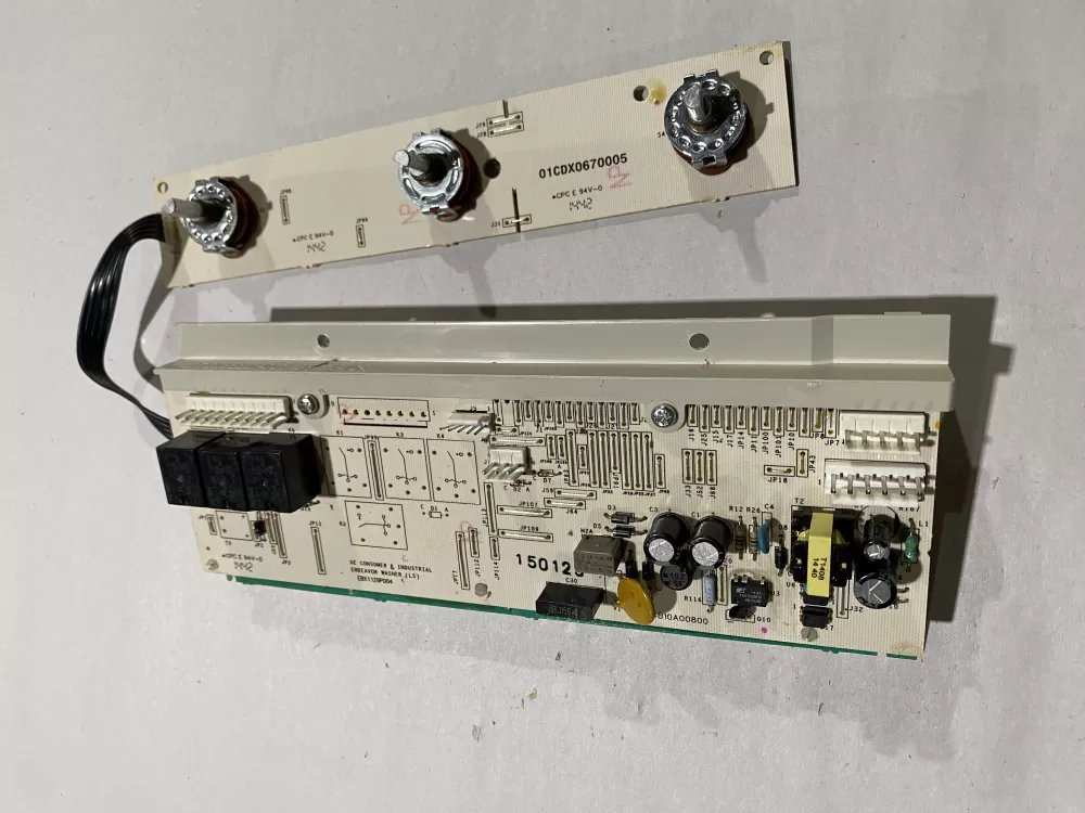 GE 175D5261G040 EBX1129P004 WH12X10614 Washer Control Board AZ166740 | BK2569