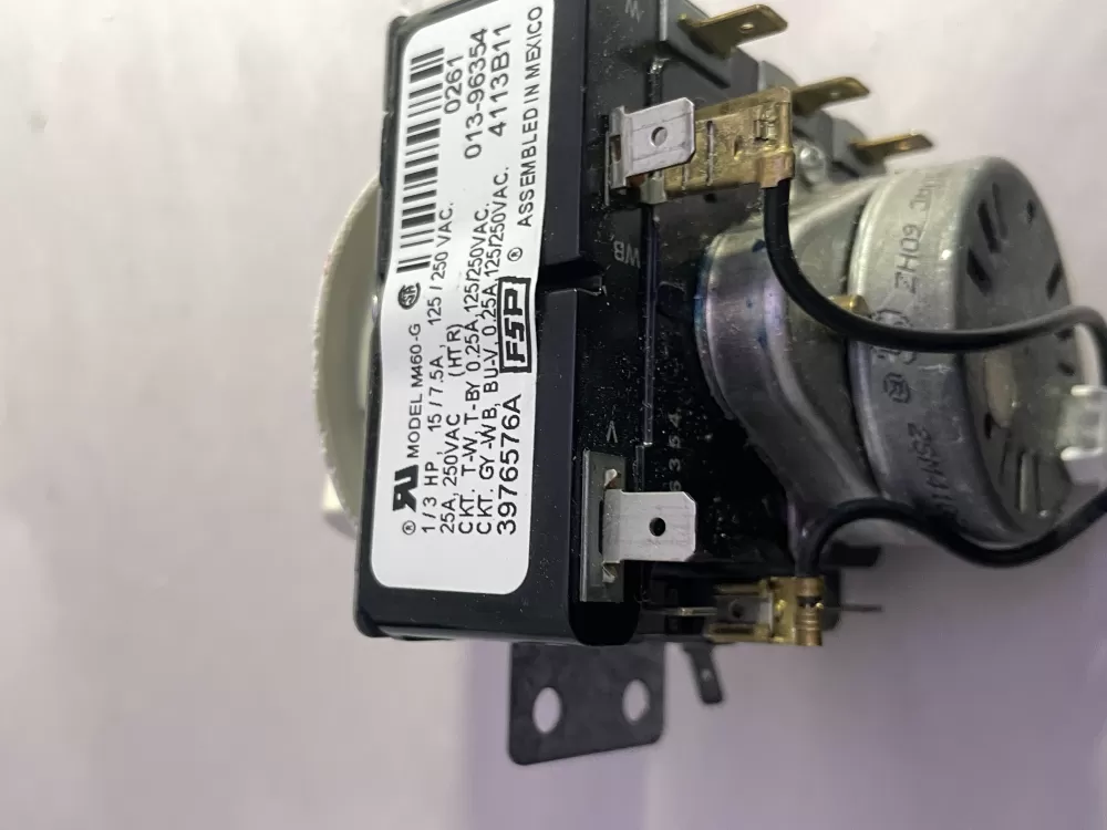Kenmore 3406702A WP3976576 3406015 3406702 3976576 Dryer Timer AZ197206 | Wm2727