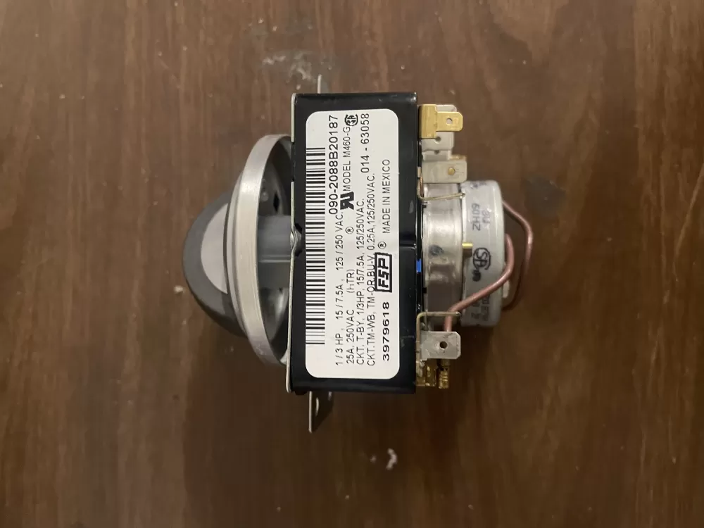 Whirlpool  Amana  Admiral AP6009056 3979618 3979618R 8299783 WP3979618 PS11742198 Dryer Timer