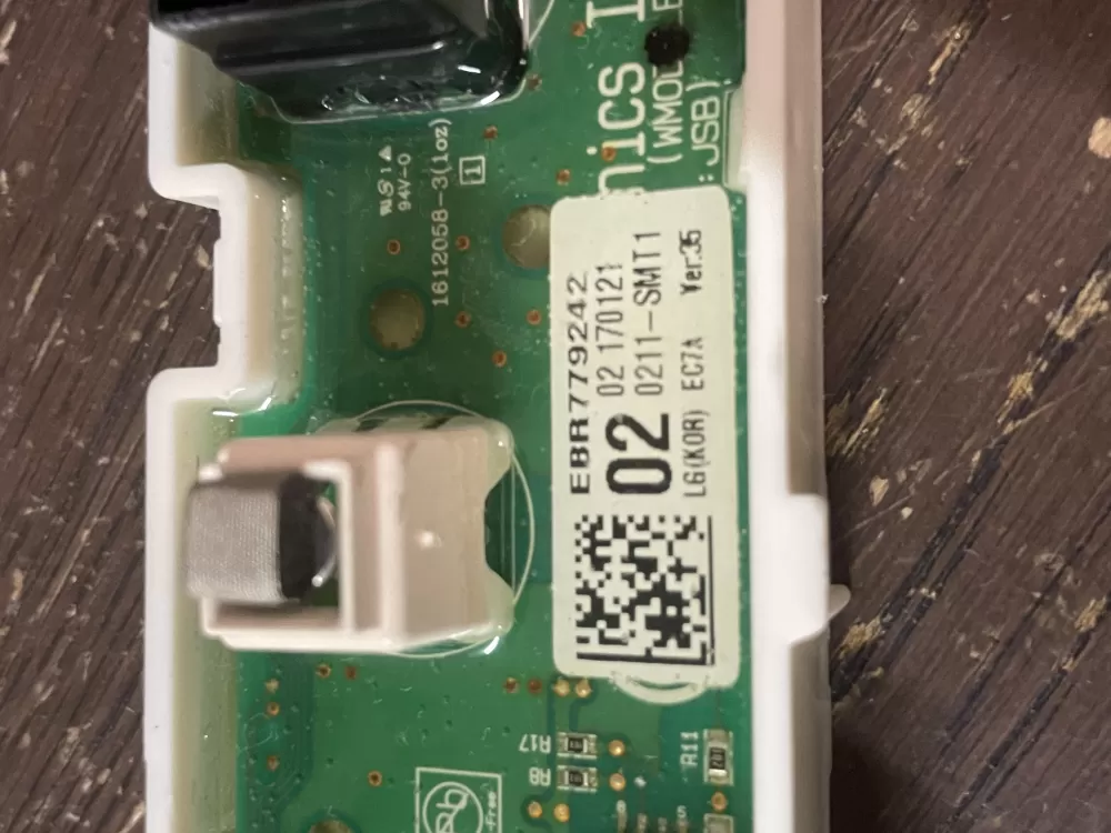 LG EBR77924202 AP6028911 Washer Display Power Control Board AZ48770 | Wm1790