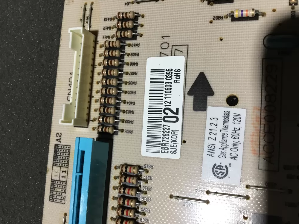 LG RANGE Control Board EBR72822702 AZ91943 | NR1577