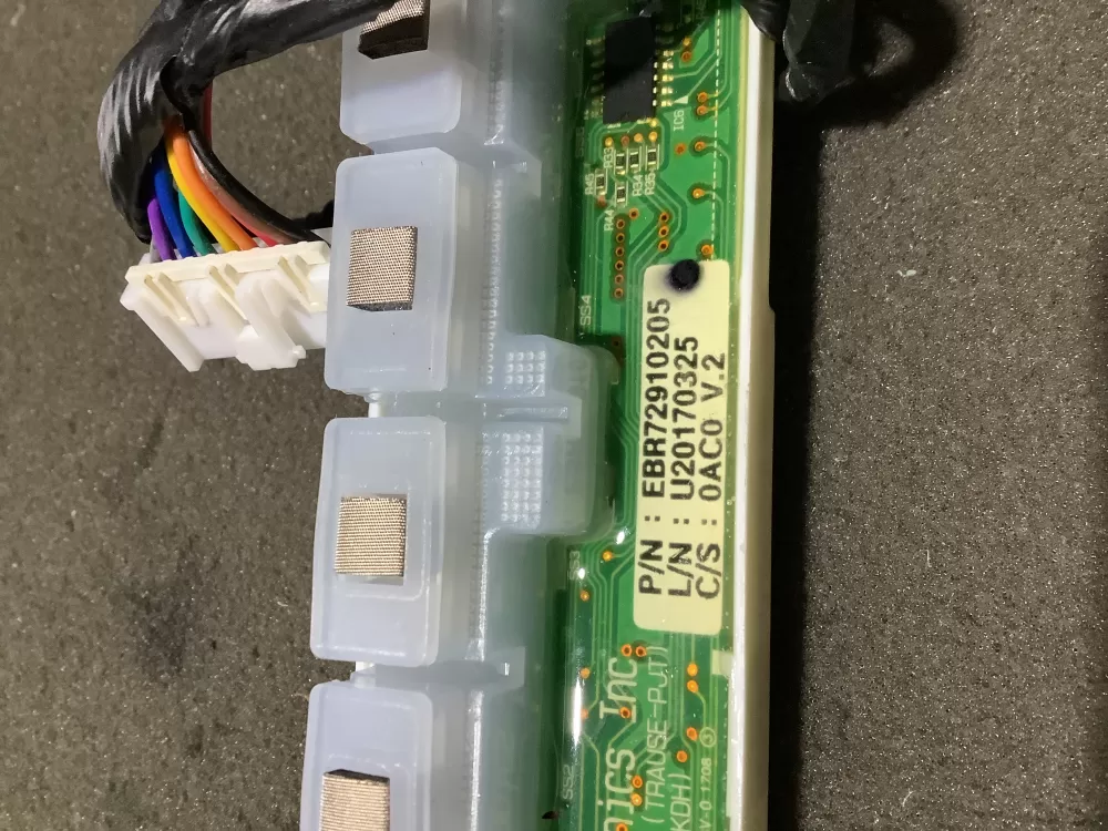 LG EBR72910205 Dishwasher Control Board AZ123848 | NR2256