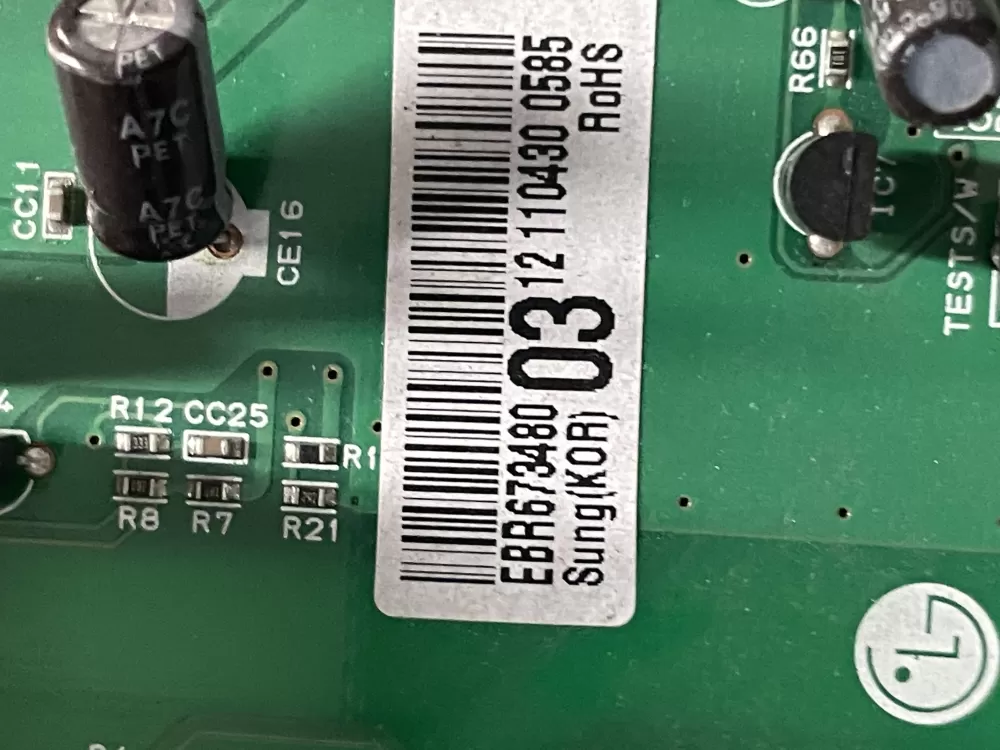 Kenmore EBR67348003 Refrigerator Control Board AZ17173 | WM1237