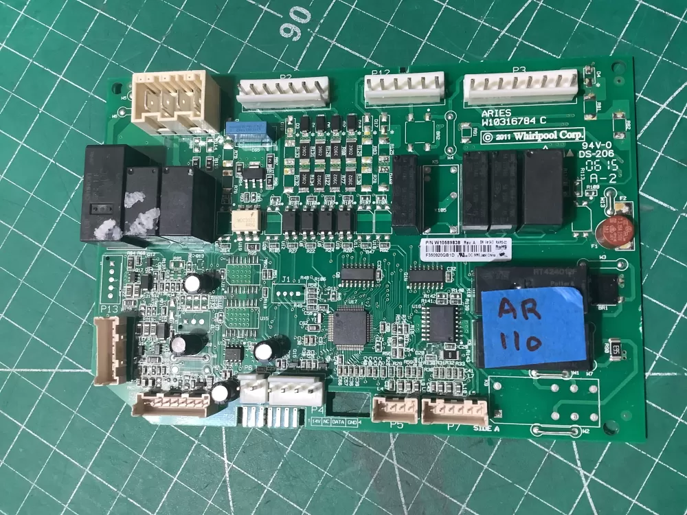 Whirlpool Maytag W10589838 WPW10589838 Refrigerator Control AZ195963 | AR110
