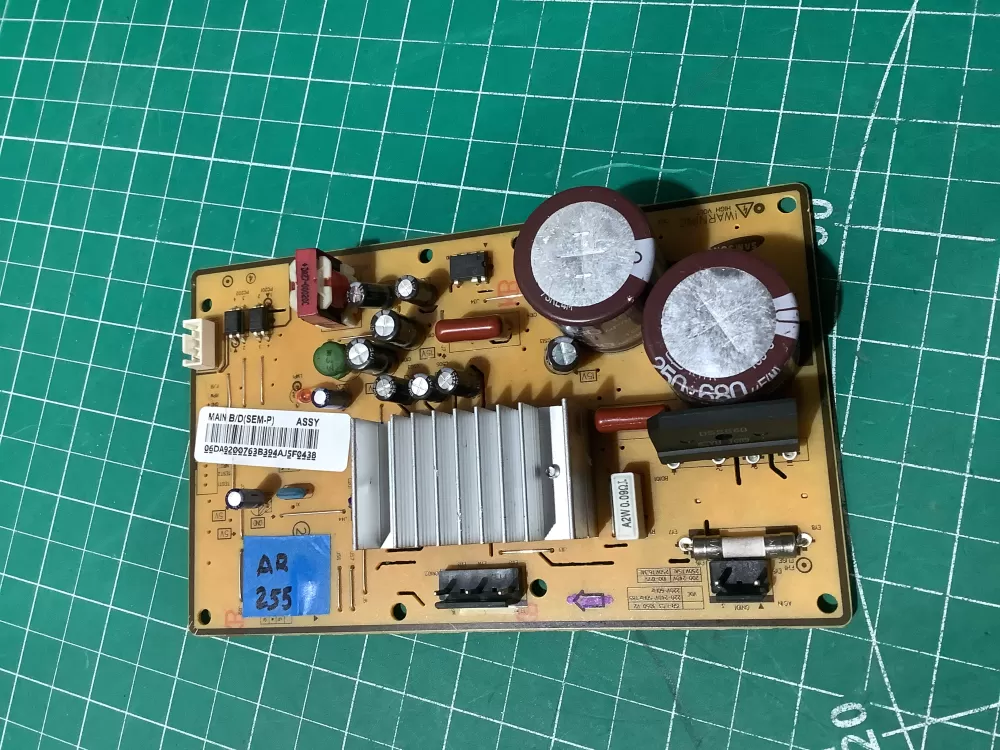 Samsung DA92-00763B Refrigerator Control Board Inverter AZ192370 | AR255