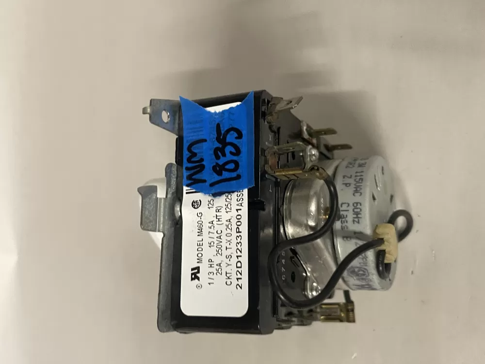 GE 212D1233P001 WE4M353 Dryer Timer AZ227346 | Wm1835