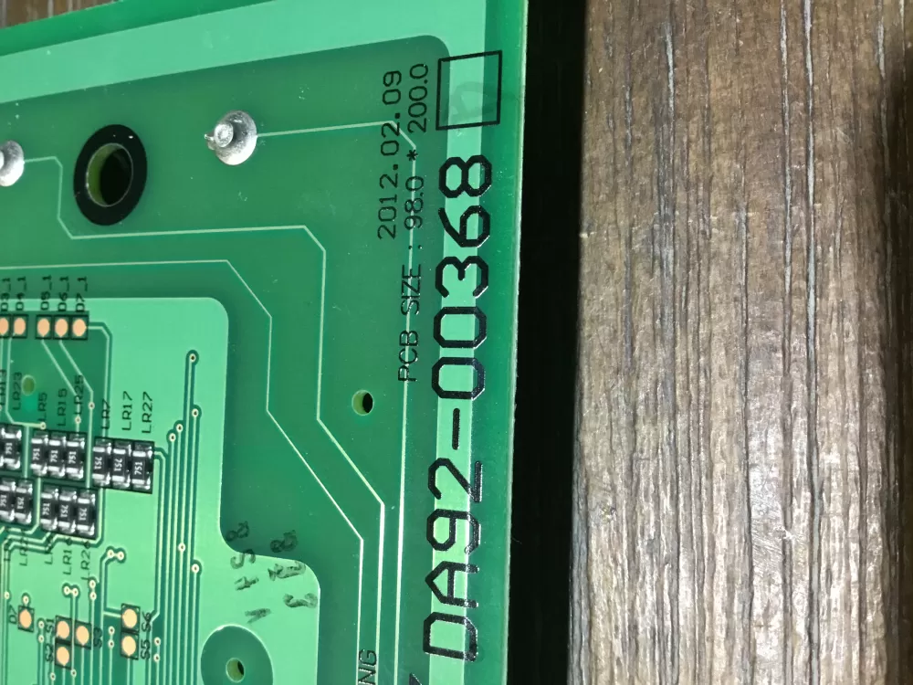 Samsung DA92-00368B Refrigerator Dispenser UI Control Board AZ53146 | NR1863