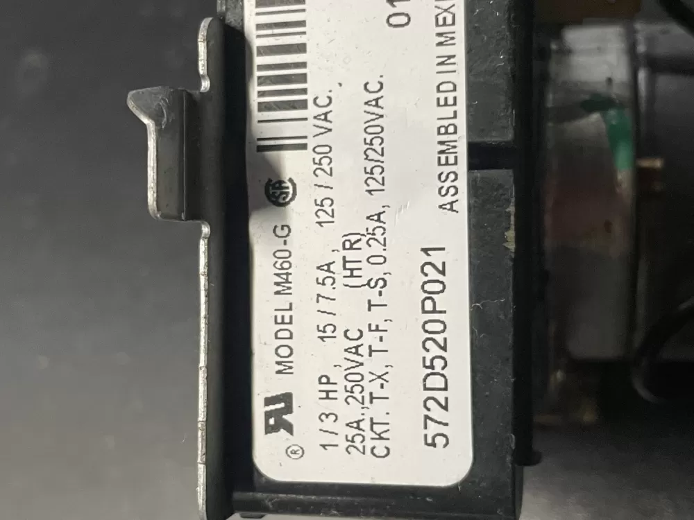 GE 572D520P021 WE4M271 Dryer Timer AZ5219 | 1478WM