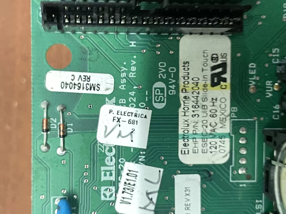 Frigidaire Kenmore 316442040 Range Control Board AZ30411 | WM354