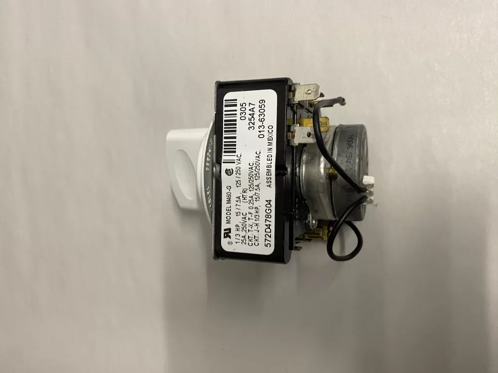 GE 572D478G04 Dryer Timer