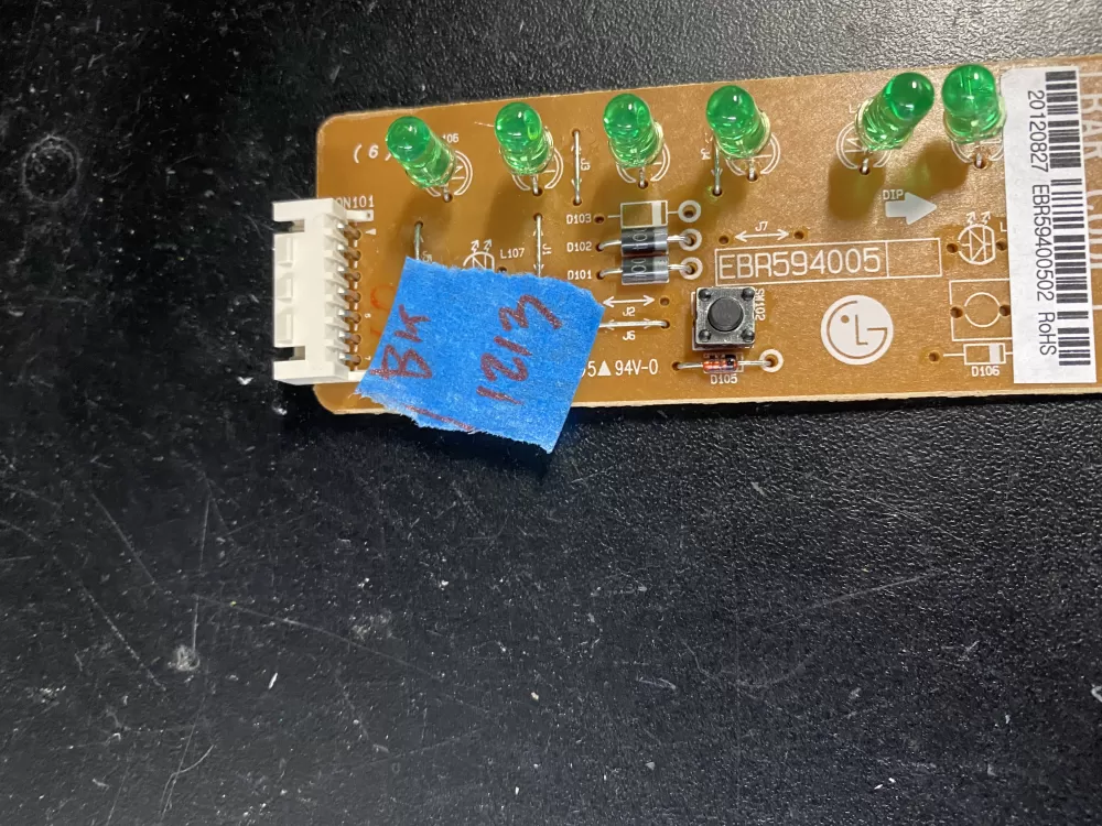 LG Kenmore EBR59400502 AP5680200 Refrigerator Control Board AZ5045 | BK1213