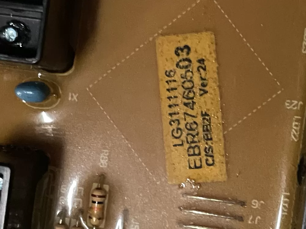 LG EBR67460503 EBR62198103 Washer Control Board AZ26425 | WMV329