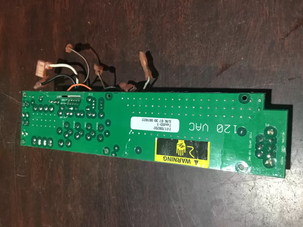 Frigidaire 40498600 Refrigerator Control Board Dispenser AZ69825 | NR1066