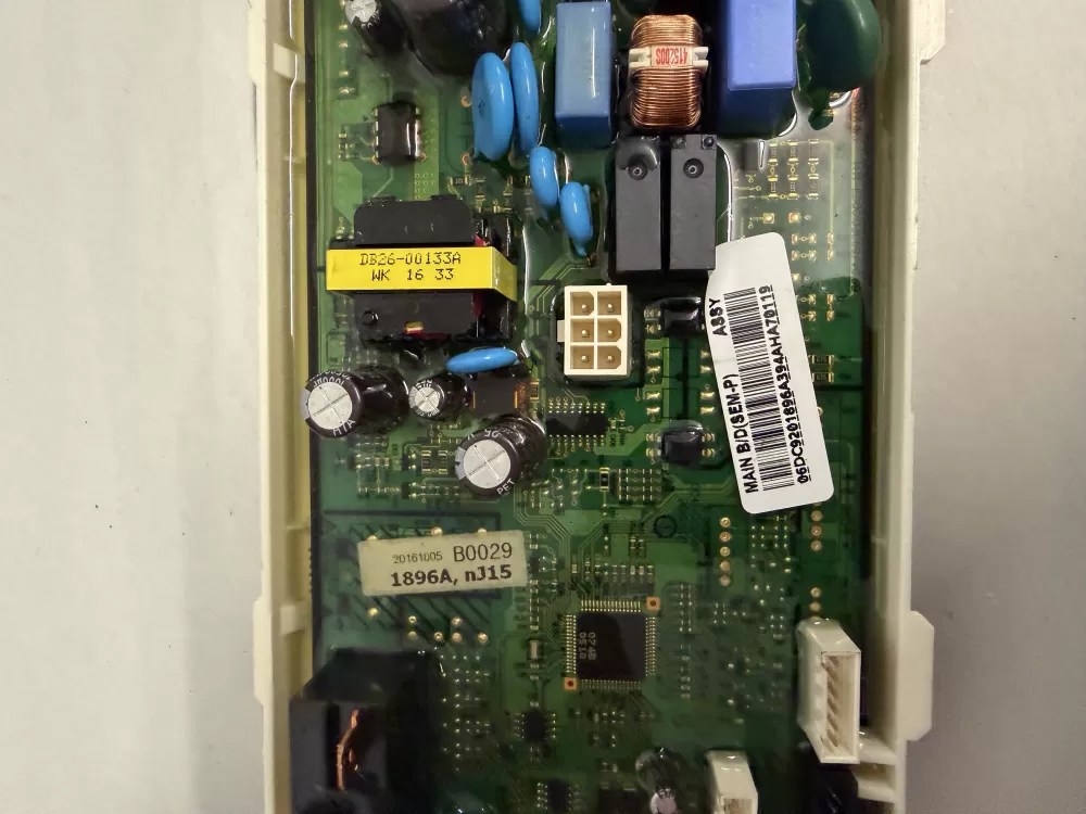 Samsung DC92 01729F 01896A PS11771597 Dryer Control Board AZ216611 | KM2725