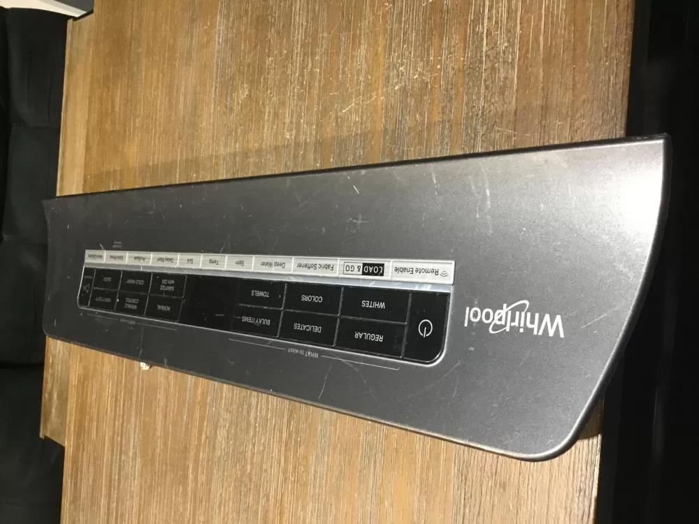 Whirlpool W11185287 Washer Control Board Touchpad Panel