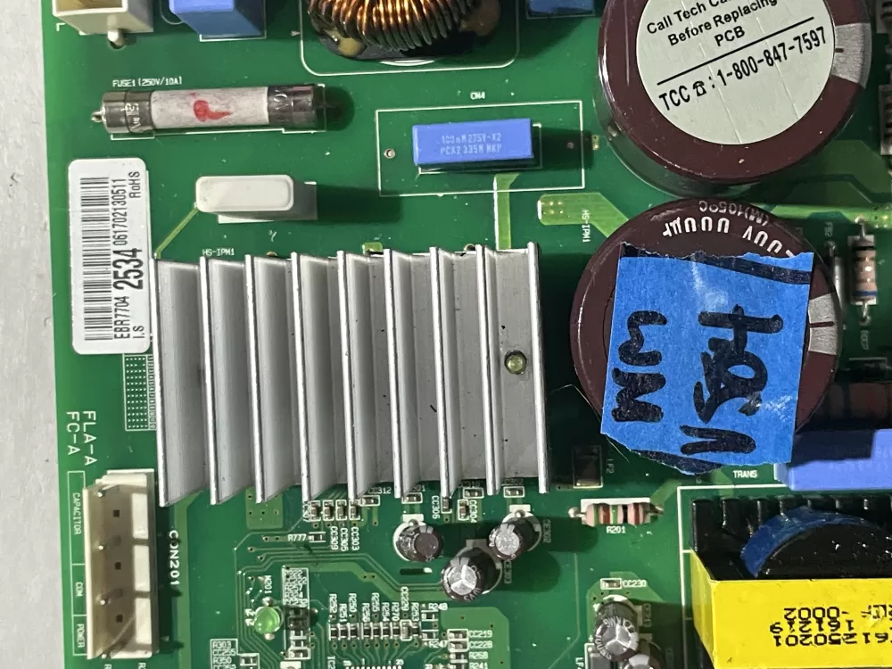 LG EBR77042534 CSP30020831 Refrigerator Control Board AZ201371 | Wmv584