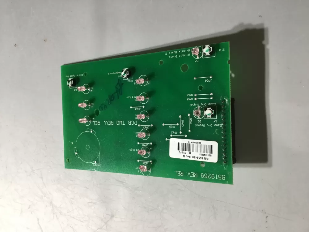 Kenmore Whirlpool 8559430 8558762 Dryer Control Board AZ115384 | BG2127