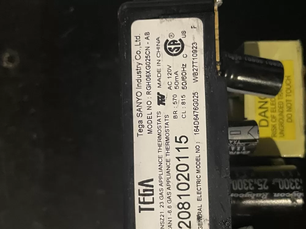 GE WB27T10923 164D6476G025 Range Oven Control Board AZ35258 | Wm422