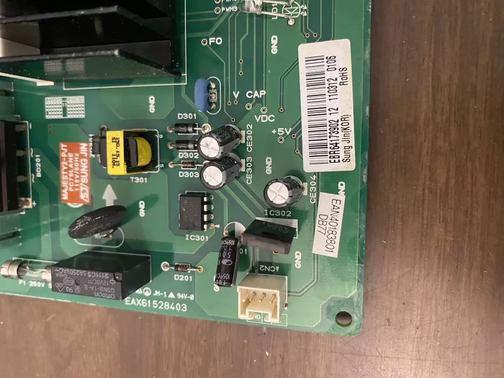 Kenmore LG EBR64173902 Refrigerator Control Board Electronic AZ96094 | BK1433