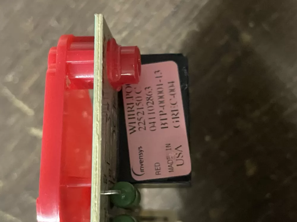 Whirlpool W10366605 2304069 Refrigerator Defrost Control Board AZ41644 | Wm1724