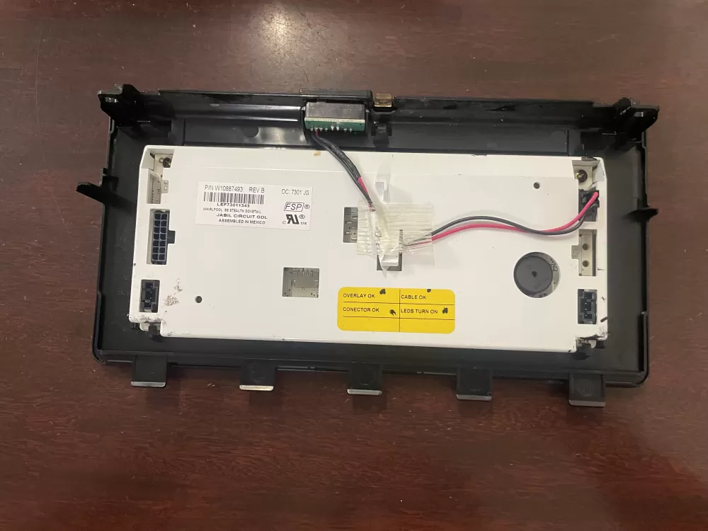 Whirlpool W10887493 W11043015 Refrigerator Control Board AZ58285 | KM2076