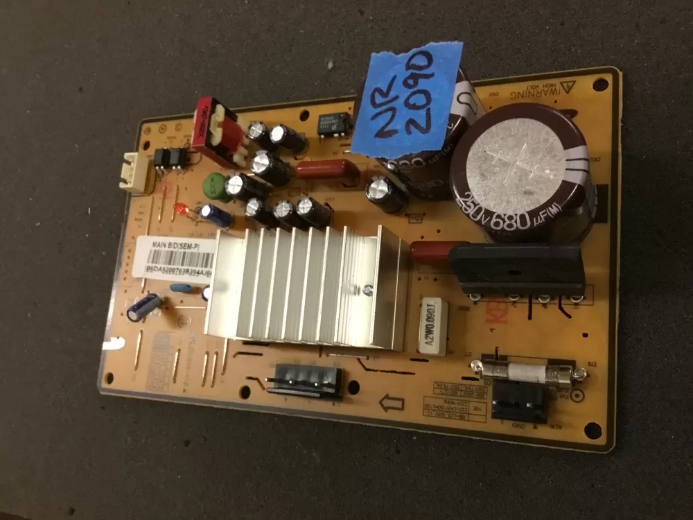 Samsung DA92-00763B Refrigerator Control Board Inverter AZ79597 | NR2090