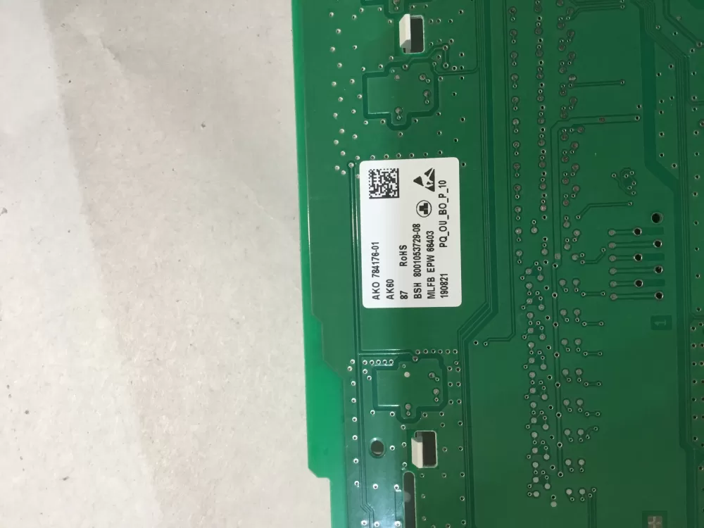 Bosch EPW66403 Siemens Dryer User Interface Display Board AZ148743 | BG2489