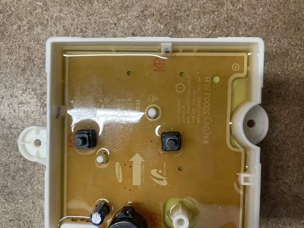 Samsung DC92 01738B DA92 02117A Washer Control Board AZ20489 | KMV323