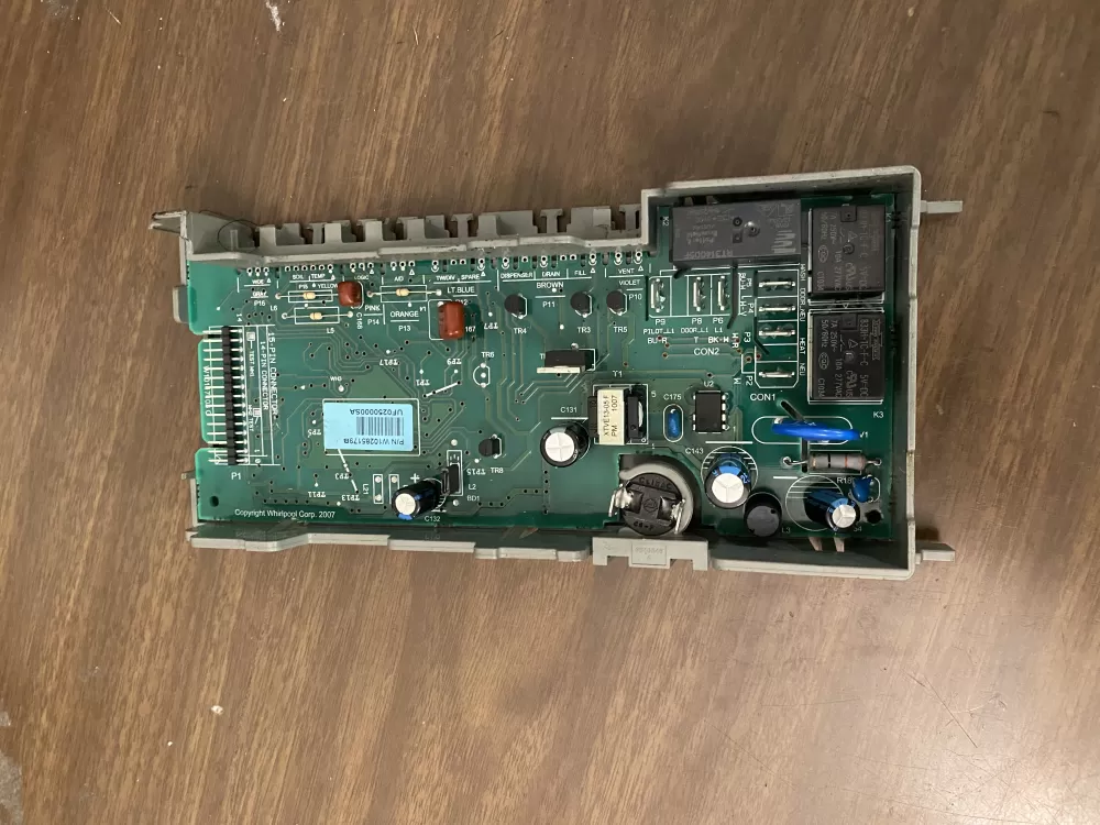 Whirlpool  Maytag  KitchenAid  Kenmore AP6018710 W10130968 W10208674 W10285179 WPW10285179 PS11752012 Dishwasher Control Board