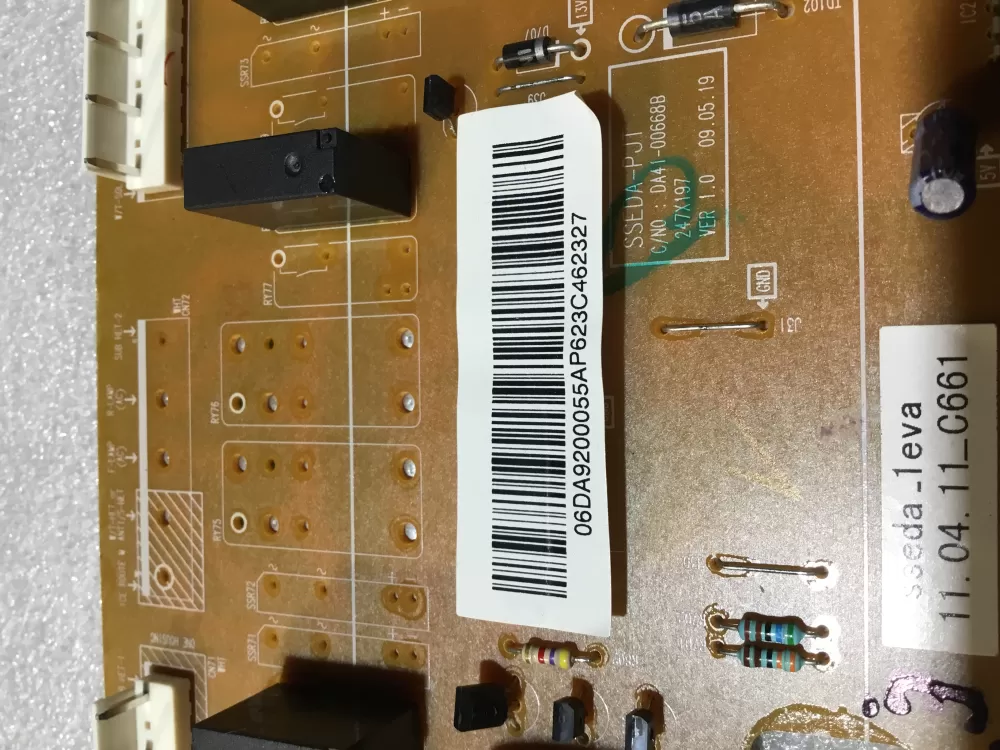 Samsung AP4909012 DA92-00055A Refrigerator Control Board AZ63730 | NRV566