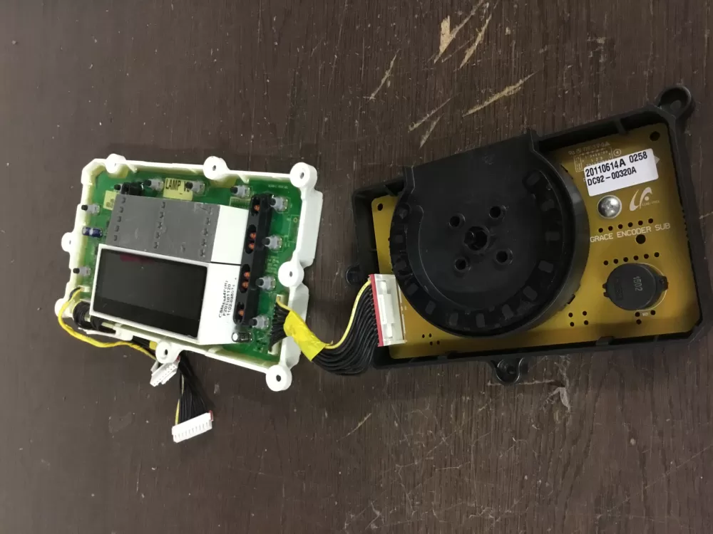 Samsung DC92-00319A  PDC92-00319A Washer Control Board Vrt Steam Panel