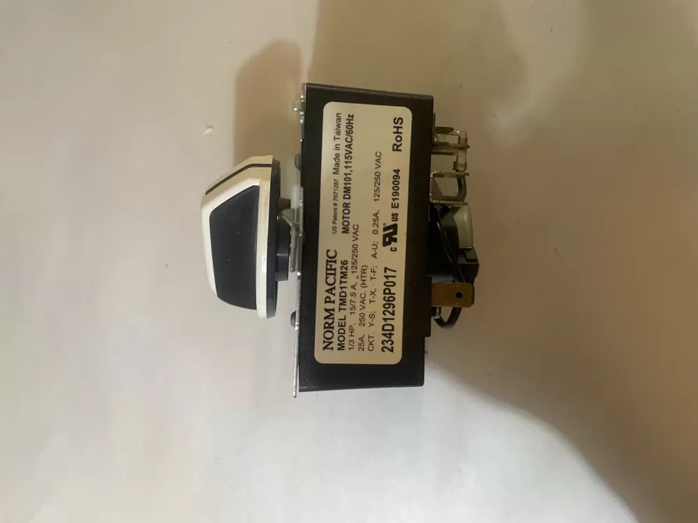 Kenmore  General Electric WE4M521 WE04X22654 PS11721520 234D1296P017 Dryer Timer