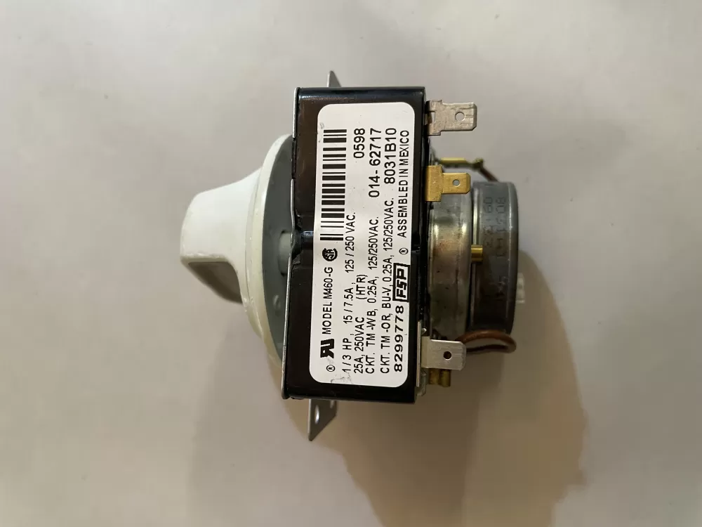 Whirlpool  Kenmore  Inglis  Estate  Amana WP8299778  AP6012586  8299778  909729  PS11745796 Washer Timer