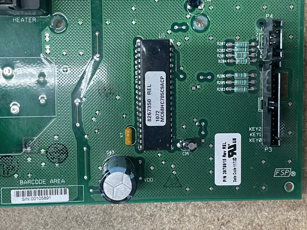 Whirlpool Kenmore 8566150 3976625 Dryer Control Board AZ20179 | KM1582