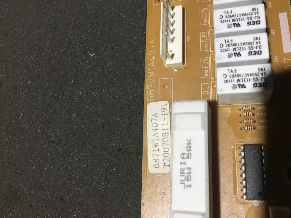 LG 6871W1A407A Microwave General Electric Control Board AZ106755 | NR431