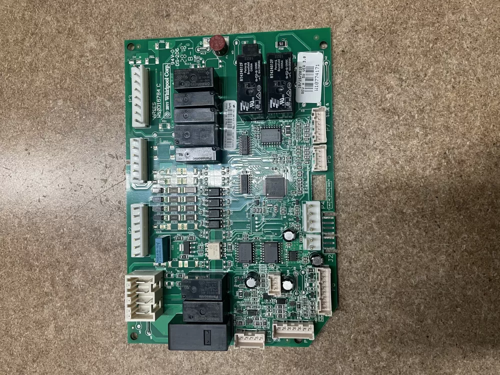 Whirlpool  Maytag  KitchenAid  Kenmore W10811364 W10843055 PS11730991 Refrigerator Control Board