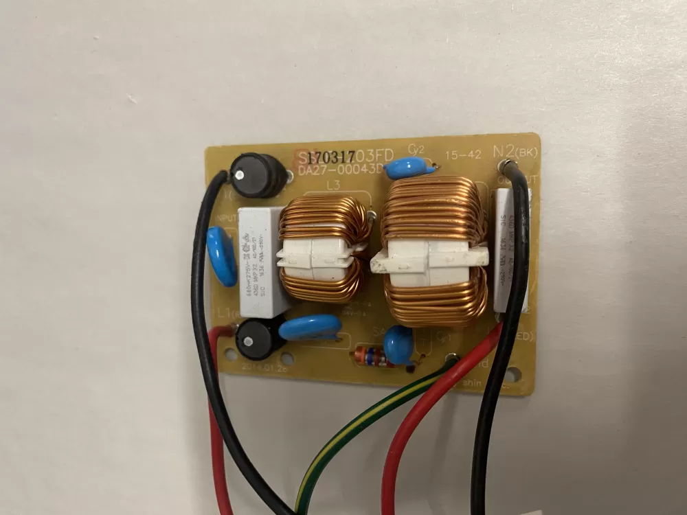 Samsung 00043D 00022B Refrigerator Control Board Noise Filter AZ204887 | BK2219