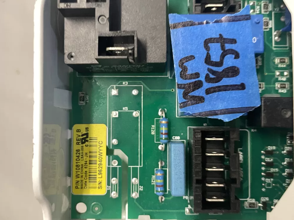 Whirlpool Maytag W11537215 W10875487 Dryer Control Board AZ221599 | Wm1857