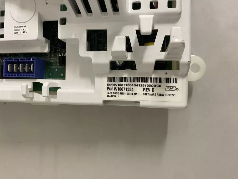 Amana Admiral Roper W10671334 Washer Control Board AZ202024 | BK2232